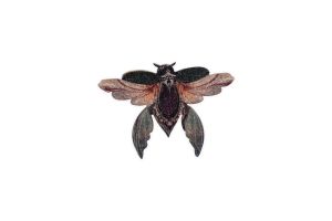 Rebel Skin Brooch 'Moth'